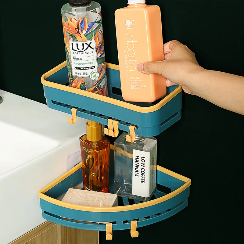 Kitchen Storage Rack Home Organization Decoration Wall Mounted Bathroom Shower Shelf Draining Holder
Kitchen Storage Rack Home Organization Decoration Wall Mounted Bathroom Shower Shelf Draining Holder