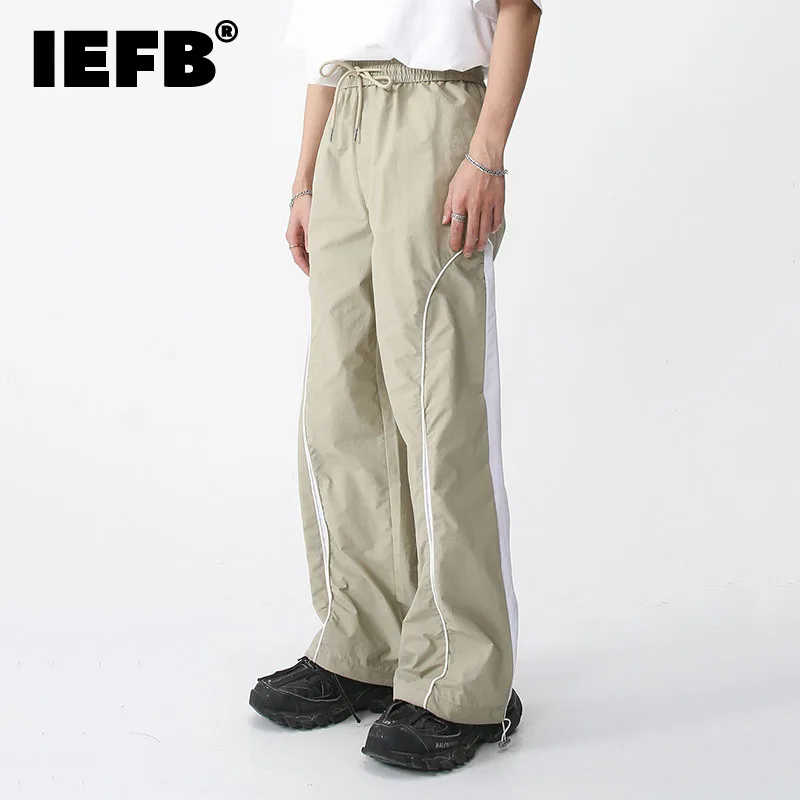 IEFB Men's Wear Spring New Casual Pants Loose Korean Fashion Trend Color Contrast 2023 Line Decoration Male Trousers 9A7004
IEFB Men's Wear Spring New Casual Pants Loose Korean Fashion Trend Color Contrast 2023 Line Decoration Male Trousers 9A7004