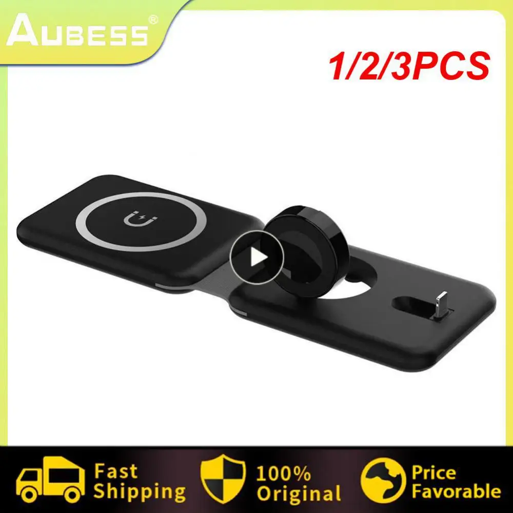 1/2/3PCS 3 in 1 Magnetic Wireless Charger Pad For iPhone 12 13 14 Max Apple Watch 8 7 Airpods Foldable Fast Charging Dock
1/2/3PCS 3 in 1 Magnetic Wireless Charger Pad For iPhone 12 13 14 Max Apple Watch 8 7 Airpods Foldable Fast Charging Dock