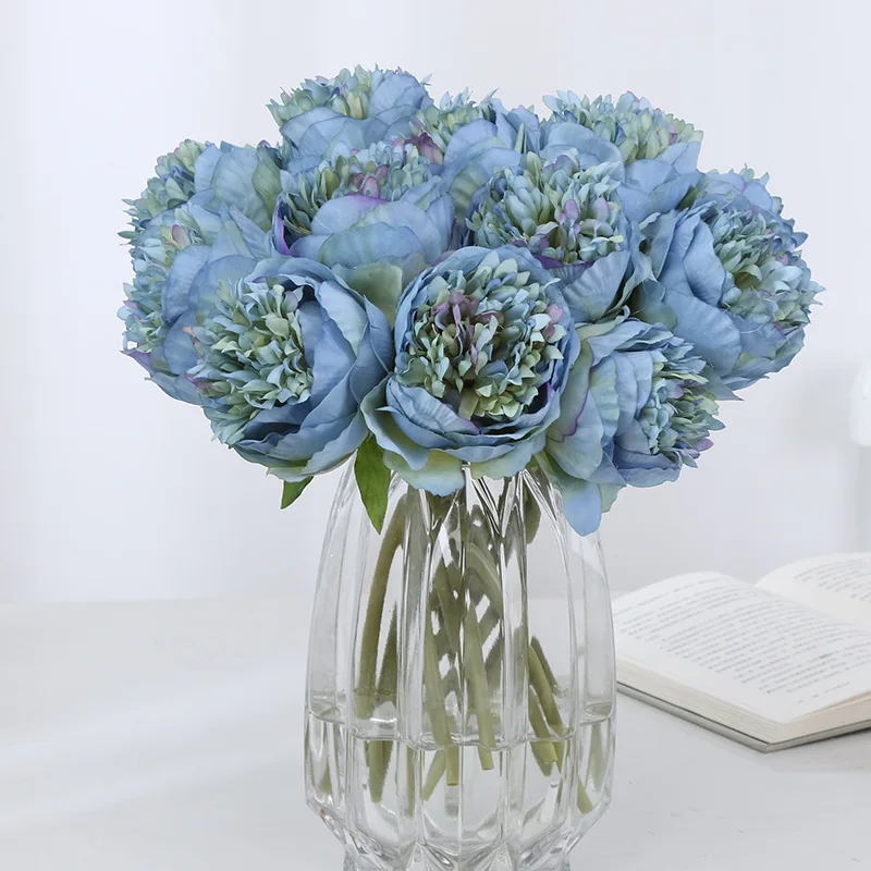 Artificial Silk Peony Simulation Bouquet Wedding Bride Holding Flowers Home Living Room Auditorium Flower Arrangement Decor
Artificial Silk Peony Simulation Bouquet Wedding Bride Holding Flowers Home Living Room Auditorium Flower Arrangement Decor