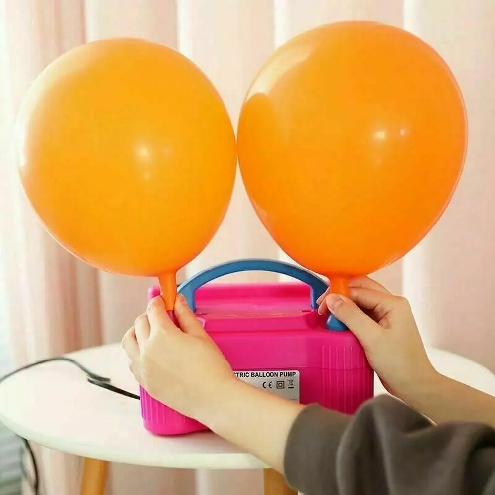 Electric Balloon Air Pump Inflator Dual Nozzle Air Balloon Blower For Birthday Party Balloon Arch Column Stand Accesories
Electric Balloon Air Pump Inflator Dual Nozzle Air Balloon Blower For Birthday Party Balloon Arch Column Stand Accesories