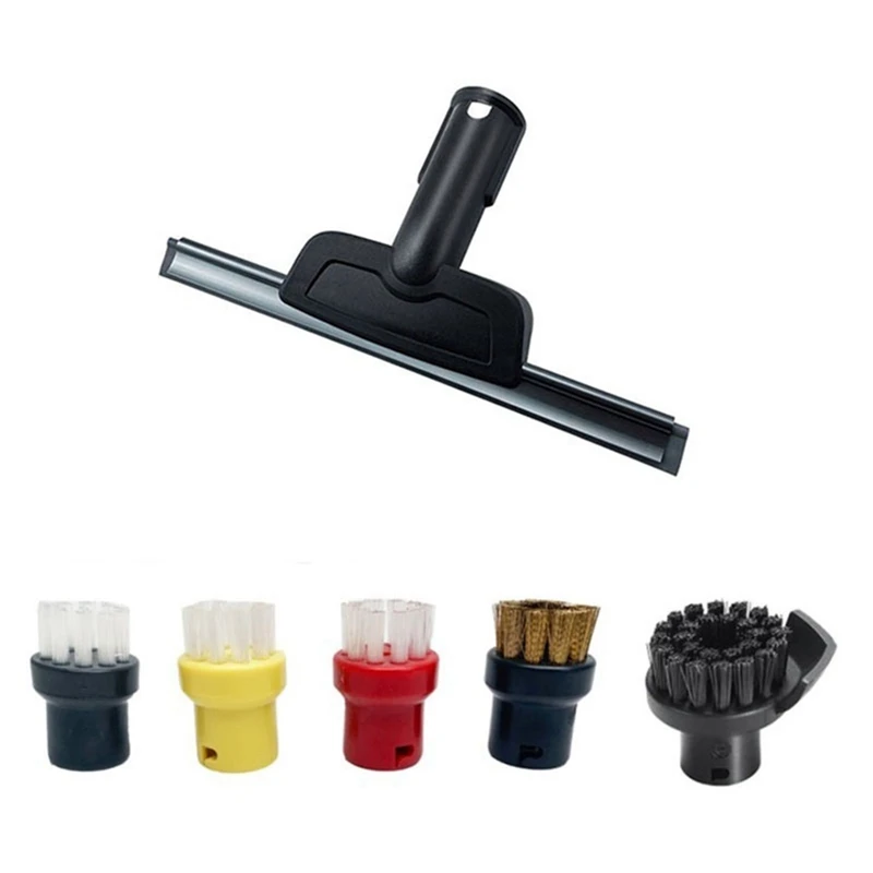 Window Nozzle Scraper Round Brush For Steam Cleaner Mirrors Moisture Replacement Parts For Karcher SC2 SC3 SC4 SC5 CTK10 CTK20 
Window Nozzle Scraper Round Brush For Steam Cleaner Mirrors Moisture Replacement Parts For Karcher SC2 SC3 SC4 SC5 CTK10 CTK20