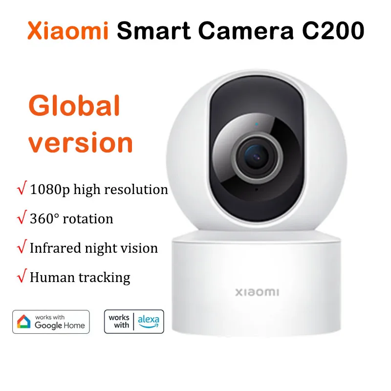 Умная камера Xiaomi C 360 °, горизонтальный угол 1080P, инфракрасное ночное видение, ии, обнаружение людей, дистанционное управление
Умная камера Xiaomi C 360 °, горизонтальный угол 1080P, инфракрасное ночное видение, ии, обнаружение людей, дистанционное управление