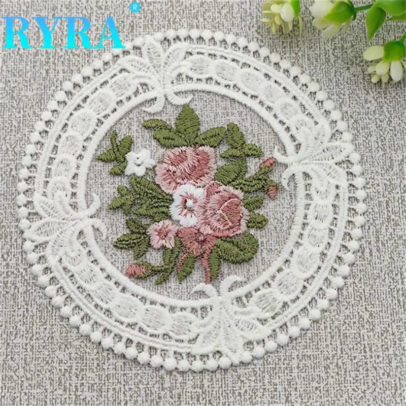 Coffee Coaster Embroid High Quality Color Is Bright Lace Embroidery Technology Multiple Functions And Wide Uses Cup Mat
Coffee Coaster Embroid High Quality Color Is Bright Lace Embroidery Technology Multiple Functions And Wide Uses Cup Mat