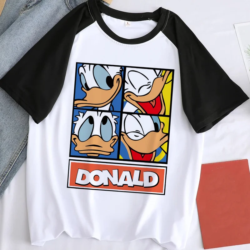 Kawaii Unisex Cartoon Disney Donald Duck T Shirt Women Harajuku Summer Tops Hip Hop Funny T-shirt Graphic Tees Female
Kawaii Unisex Cartoon Disney Donald Duck T Shirt Women Harajuku Summer Tops Hip Hop Funny T-shirt Graphic Tees Female