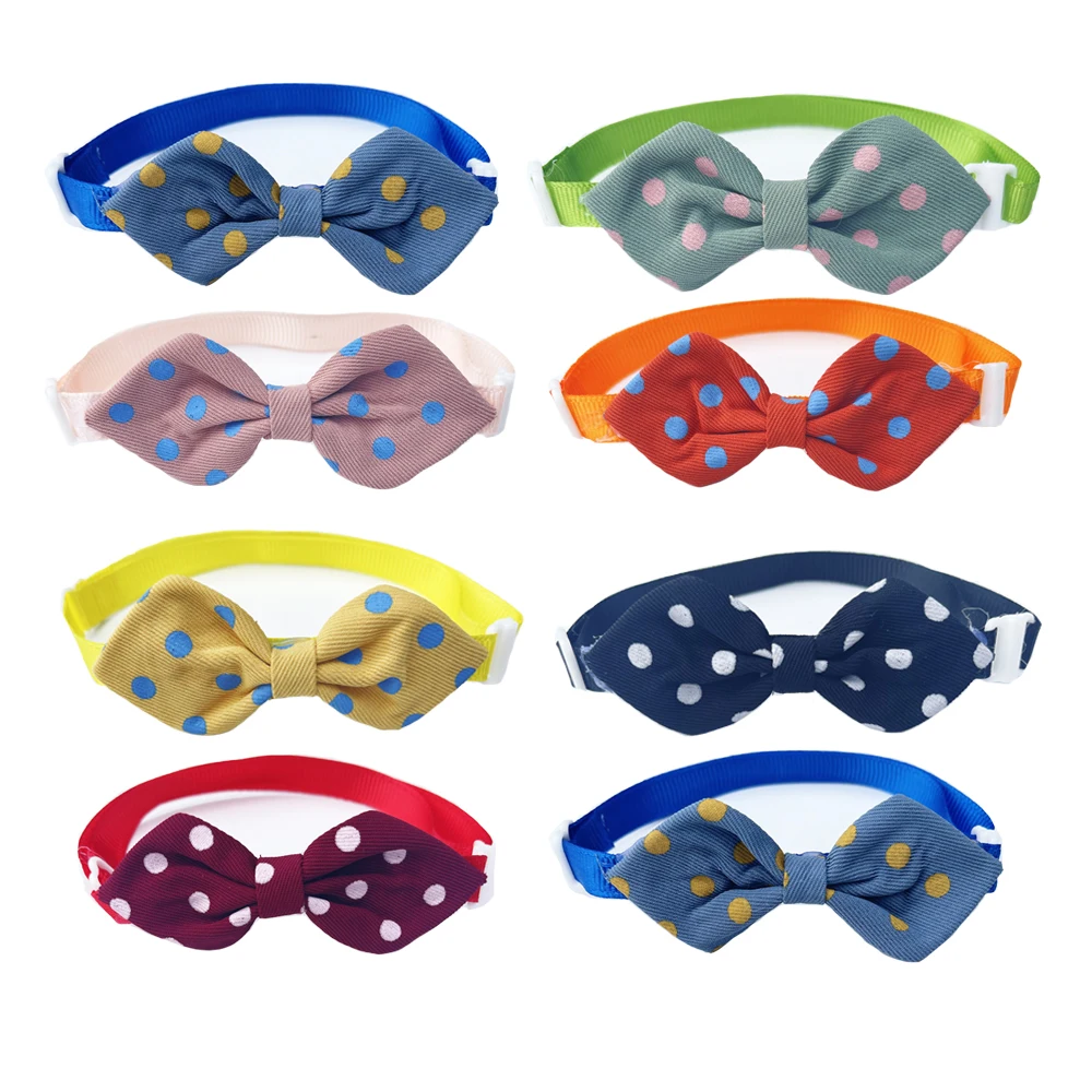 50/100pcs Small Dog Cat Accessories Dog Bow Tie Dot Bowties Style Cute Dog Bow Tie Collar Pet Dog Bowties Dog Grooming Products
50/100pcs Small Dog Cat Accessories Dog Bow Tie Dot Bowties Style Cute Dog Bow Tie Collar Pet Dog Bowties Dog Grooming Products
