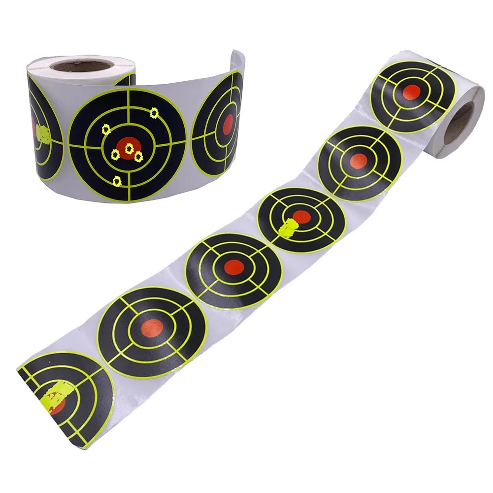 200pcs/Roll Shooting Splatter Target Stickers Paper Adhesive Shoot Targets Reactive Stickers For Archery Bow Hunting Practice
200pcs/Roll Shooting Splatter Target Stickers Paper Adhesive Shoot Targets Reactive Stickers For Archery Bow Hunting Practice