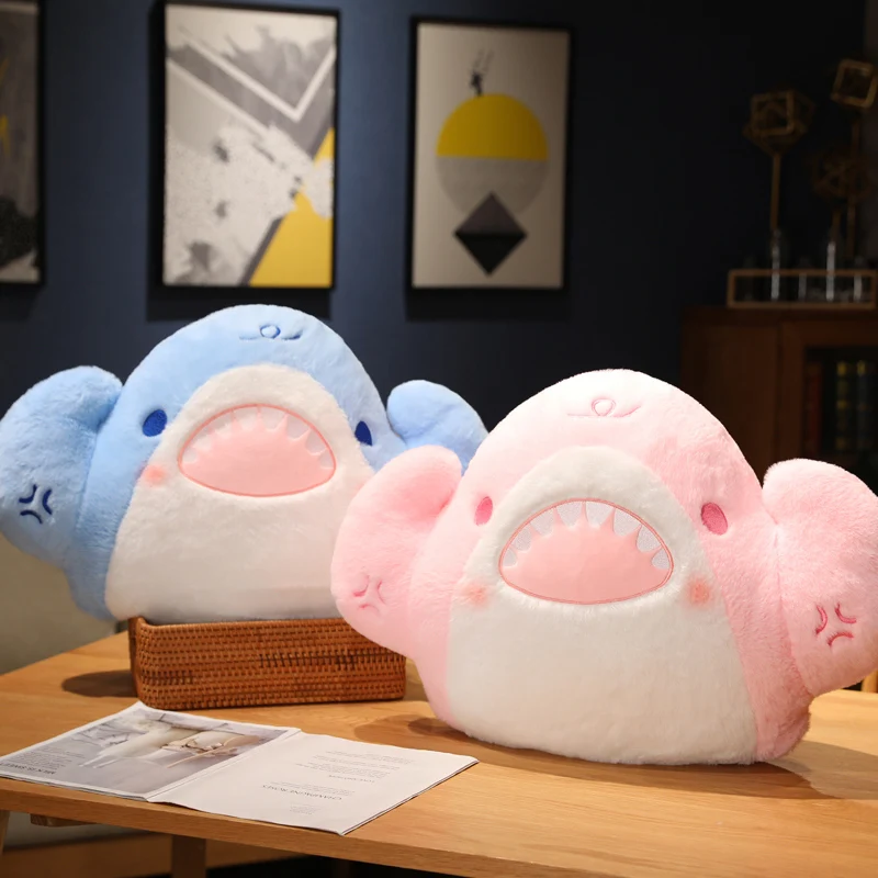 40-60cm Kawaii Blue Muscle Shark Plush Pillow Stuffed Toys Cartoon Pink Plush Animals Shark Sleeping Pillow Children Toys Girls
40-60cm Kawaii Blue Muscle Shark Plush Pillow Stuffed Toys Cartoon Pink Plush Animals Shark Sleeping Pillow Children Toys Girls