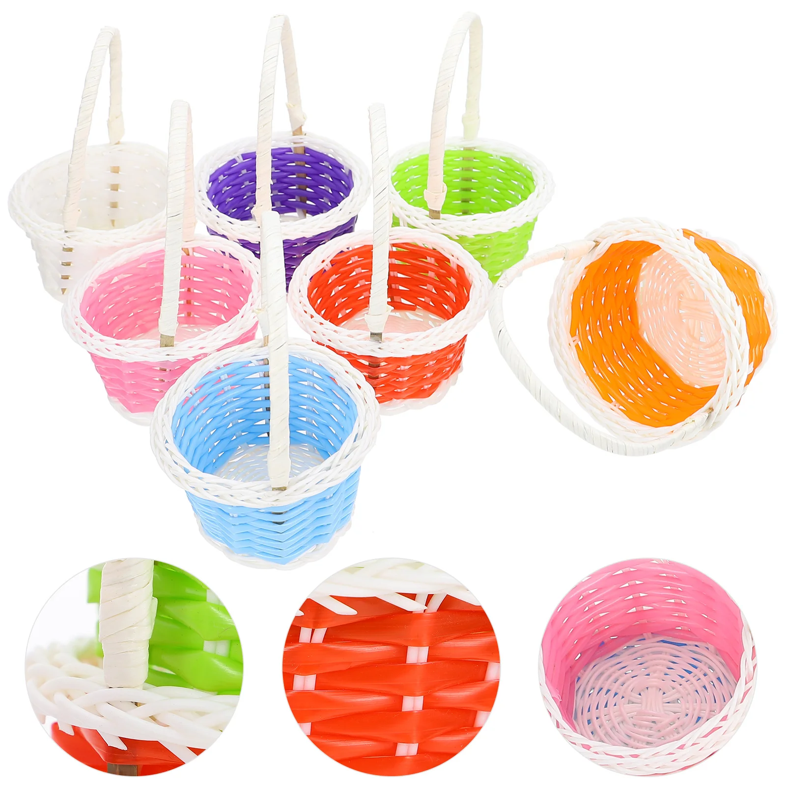 7 Pcs Plastic Fruit Basket Rustic Home Decor Kids Toy Storage Basket Miniature Flower Basket Toddler Snack Tray
7 Pcs Plastic Fruit Basket Rustic Home Decor Kids Toy Storage Basket Miniature Flower Basket Toddler Snack Tray