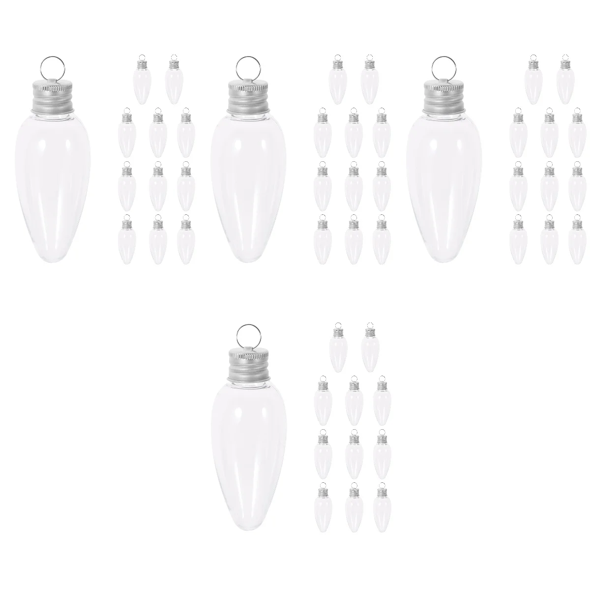 48 Bulb Shape Candy Bottles Party Favor Containers Candy Boxes Christmas Favors 35ml
48 Bulb Shape Candy Bottles Party Favor Containers Candy Boxes Christmas Favors 35ml
