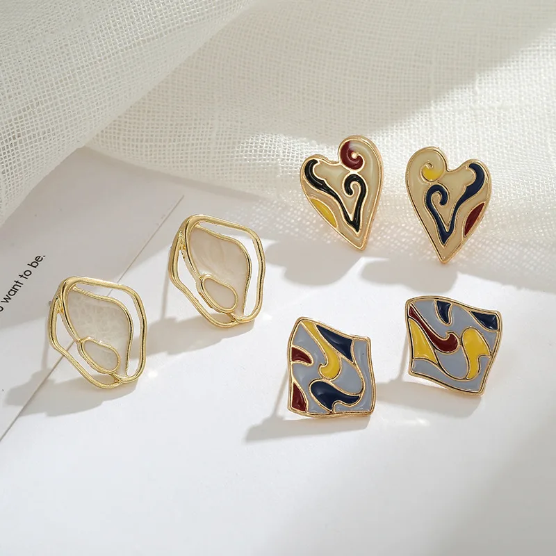 2023 Literary Vintage Geometric Love Stud Earring Piercing Earrings Ear Cuff Jewelry For Women
2023 Literary Vintage Geometric Love Stud Earring Piercing Earrings Ear Cuff Jewelry For Women