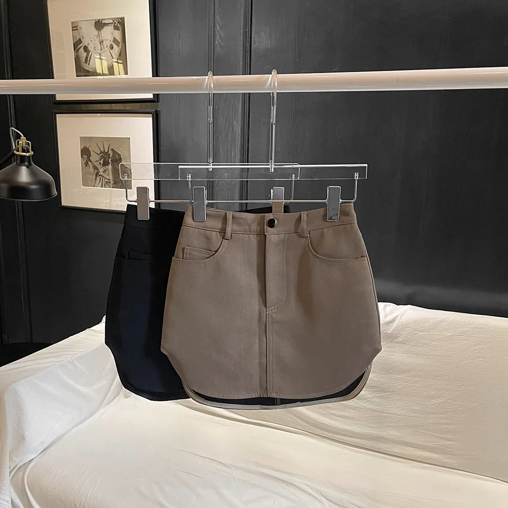 Spring 2022 Collections Women New Miniskirt Black Assymetric Short Mini Skirt High Waist Package Hip Cut Side Skirts Female Jupe
Spring 2022 Collections Women New Miniskirt Black Assymetric Short Mini Skirt High Waist Package Hip Cut Side Skirts Female Jupe