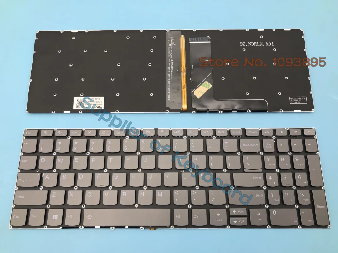 

NEW For Lenovo IdeaPad V330-15isk V330-15ikb S340-15IIL v130-15igm v130-15ikb English Keyboard Backlit