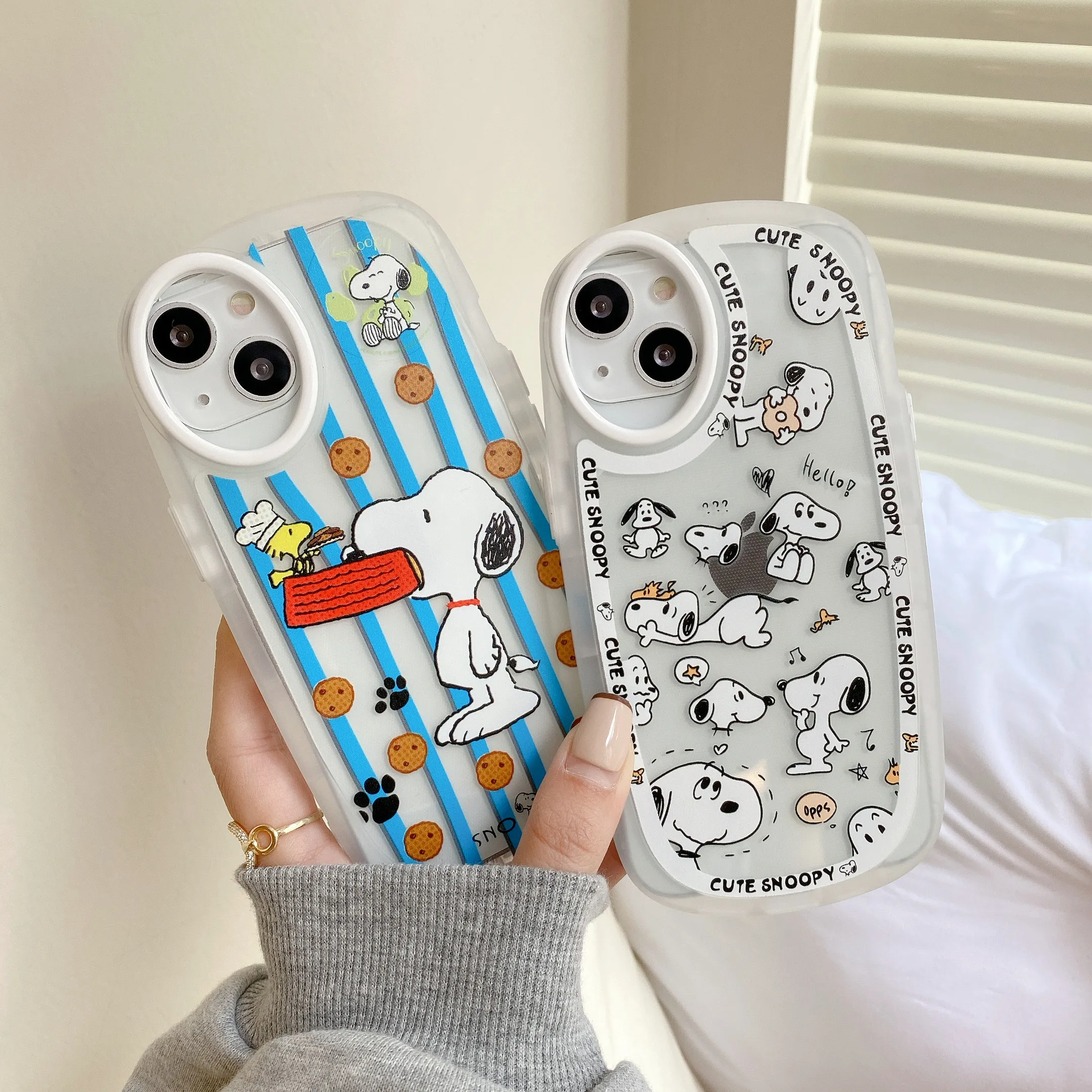 Snoopy Cartoon For iPhone 13 12 11 Pro Max XR XS MAX 8 X 7 SE 2022 Couple Anti-drop Transparent Soft Silicone Cover Gift
Snoopy Cartoon For iPhone 13 12 11 Pro Max XR XS MAX 8 X 7 SE 2022 Couple Anti-drop Transparent Soft Silicone Cover Gift