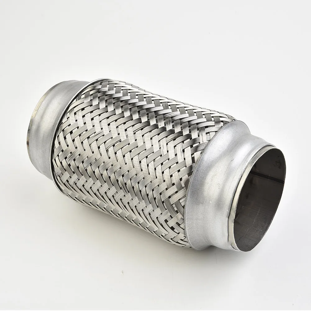 1pc 63*153mm Car Auto Exhaust Flex Pipe Stainless Steel Weld Flexible Joint Tube For Muffler Extend Exhaust Muffler System Life
1pc 63*153mm Car Auto Exhaust Flex Pipe Stainless Steel Weld Flexible Joint Tube For Muffler Extend Exhaust Muffler System Life
