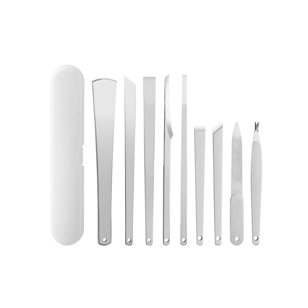 9 Pcs Foot Toenail Repair Knife Set Remove Dead Skin Calluses Exfoliate Manicure Care Tools Feet Nail Ingrown Cuticle Scraper
9 Pcs Foot Toenail Repair Knife Set Remove Dead Skin Calluses Exfoliate Manicure Care Tools Feet Nail Ingrown Cuticle Scraper