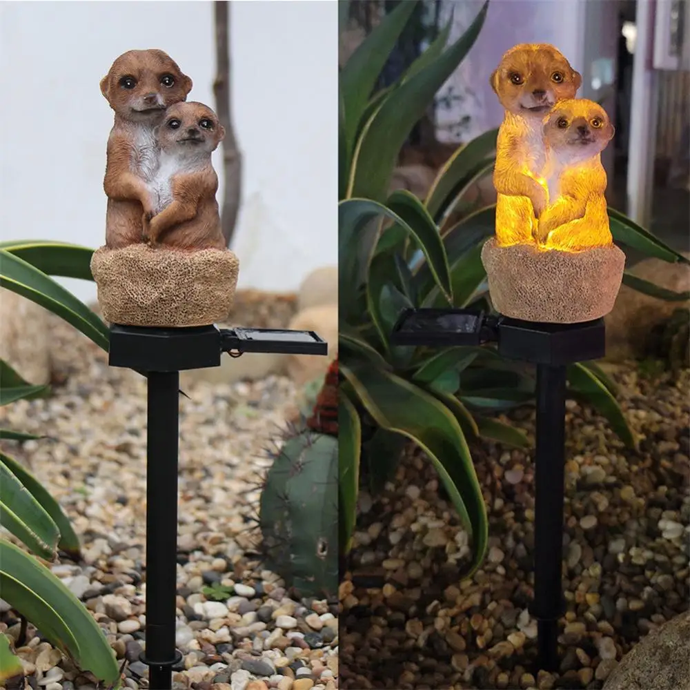 LED Solar Light Resin Unique Meerkat Scupture Lawn Lamp Mongoose Garden Decoration Light Waterproof Outdoor For Garden Courtyard
LED Solar Light Resin Unique Meerkat Scupture Lawn Lamp Mongoose Garden Decoration Light Waterproof Outdoor For Garden Courtyard