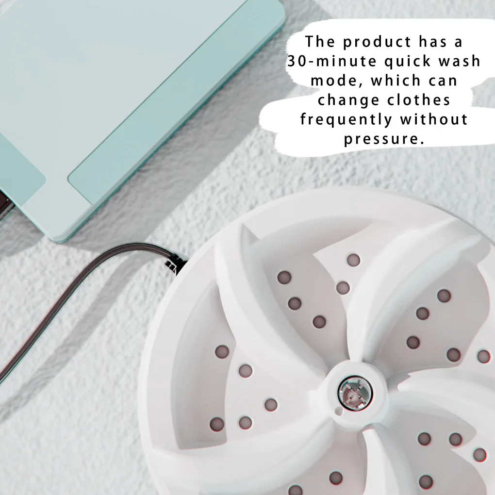 Mini Portable Sonic Turbo Rotating Washer ABS Clothing Socks Washing Machine Laundry Cleaning Device Dormitory
Mini Portable Sonic Turbo Rotating Washer ABS Clothing Socks Washing Machine Laundry Cleaning Device Dormitory