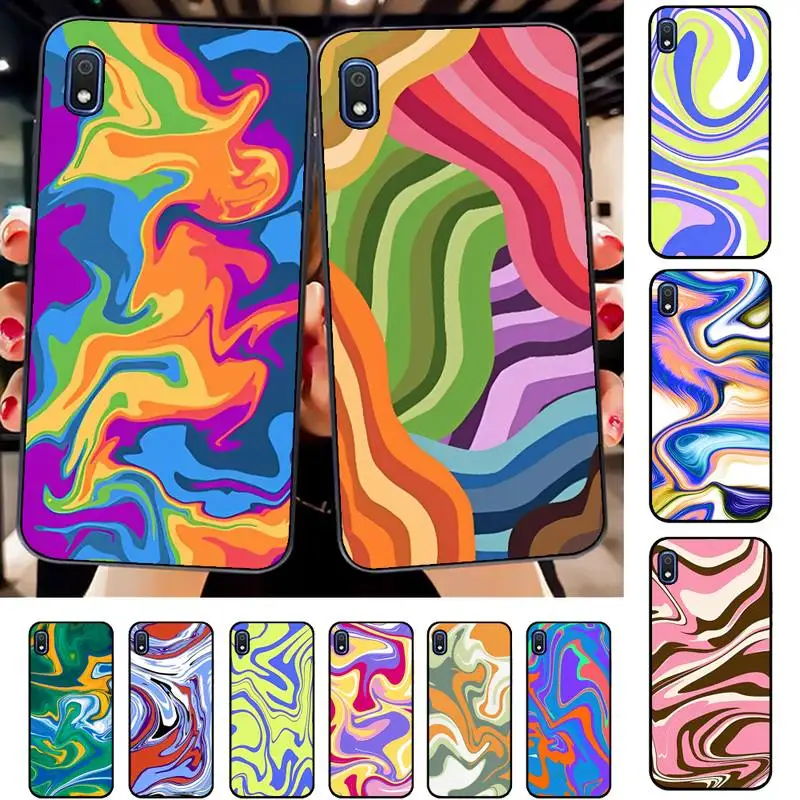 

Liquid Swirl Abstract Pattern Phone Case For Samsung A 10 11 12 13 20 21 22 30 31 32 40 51 52 53 70 71 72 73 91 13 shell