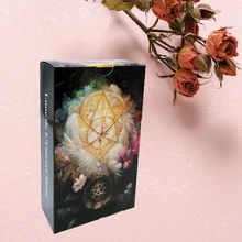 12x7cm Lune de L’Univers Divination Tarot Deck with Guidebook,78 Tarot Cards, Custom Design, Sturdy Divination Cards Tarot Deck
