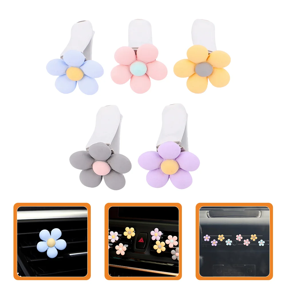 5 Pcs Air Outlet Clip Car Air Vent Clips Car Decorations Women Accessories Flowers Car Abs Lovely Car Air Freshener
5 Pcs Air Outlet Clip Car Air Vent Clips Car Decorations Women Accessories Flowers Car Abs Lovely Car Air Freshener