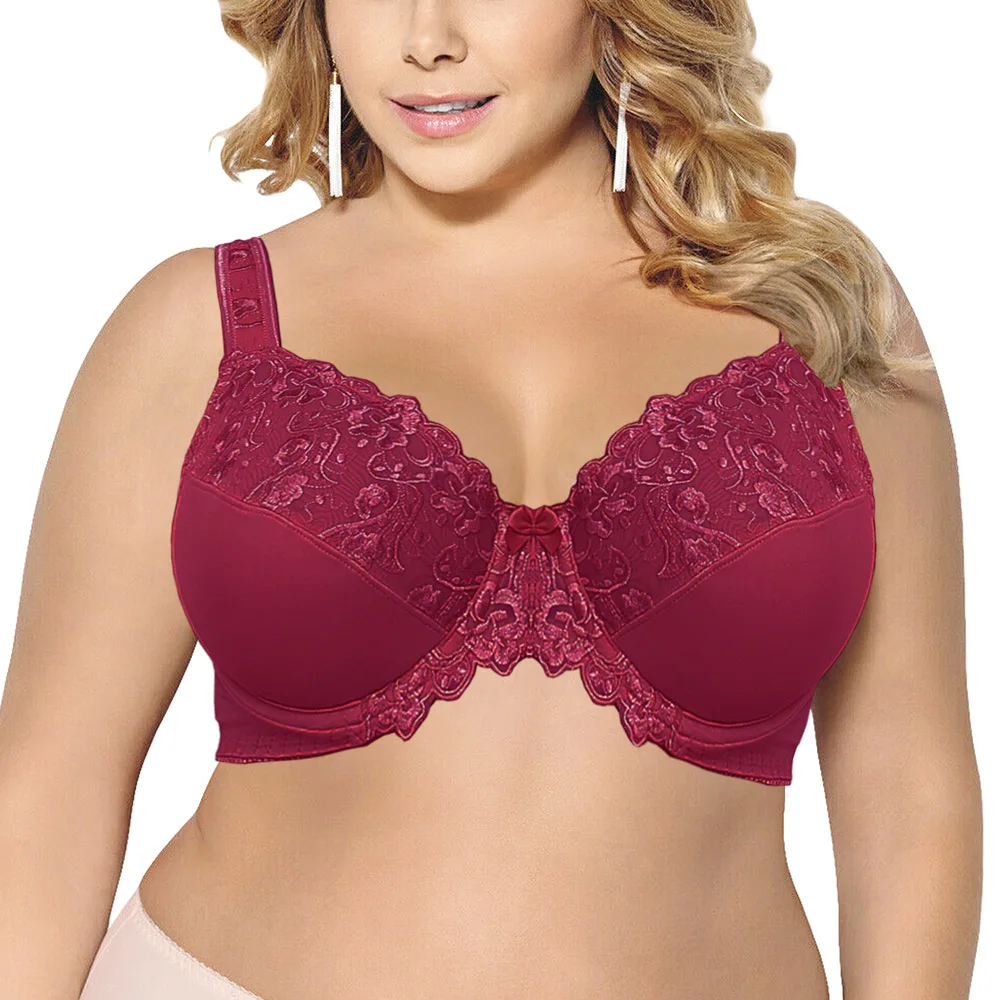 Women Bra Lace Embroidery Plus Size Lace Bras For Women Sexy Underwired Thin Bra Full Cup Bra Women C D E F G H I J
Women Bra Lace Embroidery Plus Size Lace Bras For Women Sexy Underwired Thin Bra Full Cup Bra Women C D E F G H I J