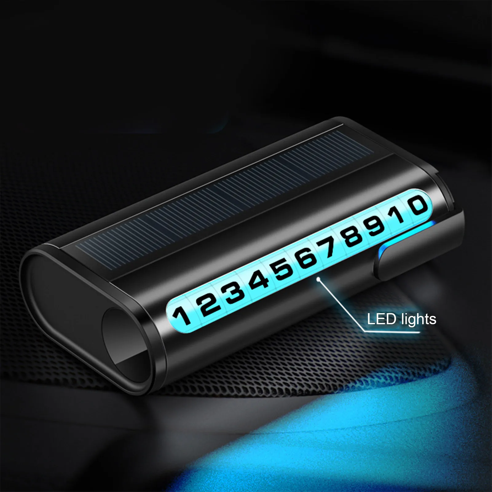 Parking Number Plate Luminous Car Parking Card Notification Phone Number Card Solar Charging Temporary Stop Sign for Car Decor
Parking Number Plate Luminous Car Parking Card Notification Phone Number Card Solar Charging Temporary Stop Sign for Car Decor