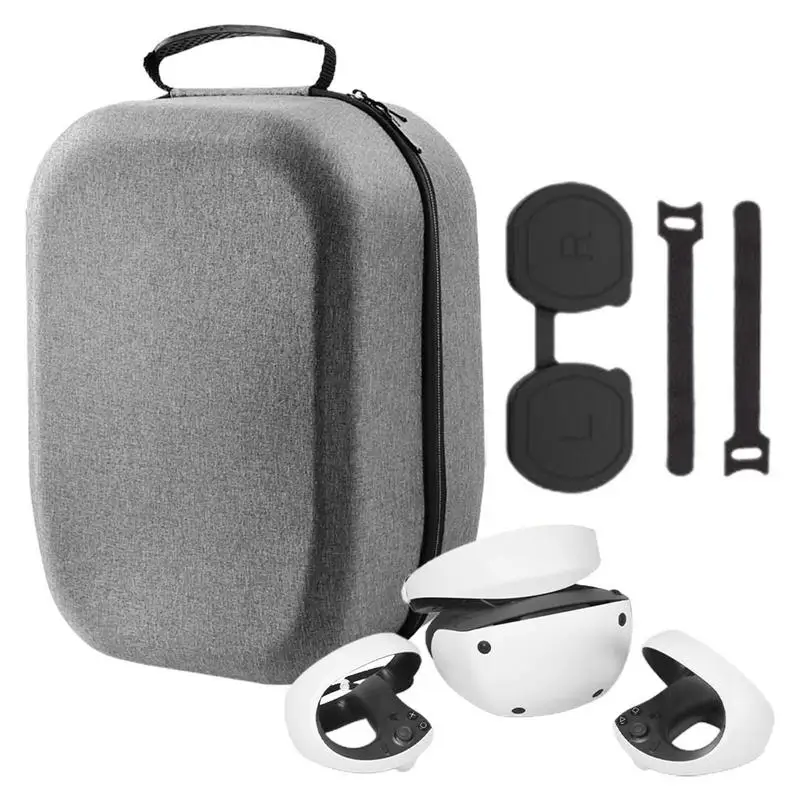 For PS VR2 Storage Bag Set Includes Lens Protection Coverstorage Bagbandage To Store VR Headset VR Handle Protection Hard Bag
For PS VR2 Storage Bag Set Includes Lens Protection Coverstorage Bagbandage To Store VR Headset VR Handle Protection Hard Bag
