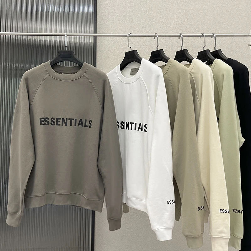 Essentials Sweater 100% 1:1 Spring and Summer Men and Women Complex Line Fleece Loose Essentials Sweater Hip hop Fashion Sweate
Essentials Sweater 100% 1:1 Spring and Summer Men and Women Complex Line Fleece Loose Essentials Sweater Hip hop Fashion Sweate
