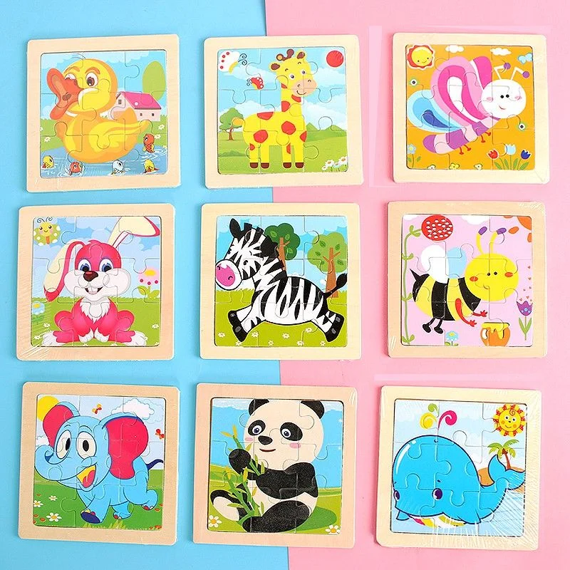 Kids Wooden Puzzle Toy Vehicle Animal Jigsaw Cartoon Animal Traffic Tangram Training Toys Educational Toys 9pcs Puzzles for Kids
Kids Wooden Puzzle Toy Vehicle Animal Jigsaw Cartoon Animal Traffic Tangram Training Toys Educational Toys 9pcs Puzzles for Kids