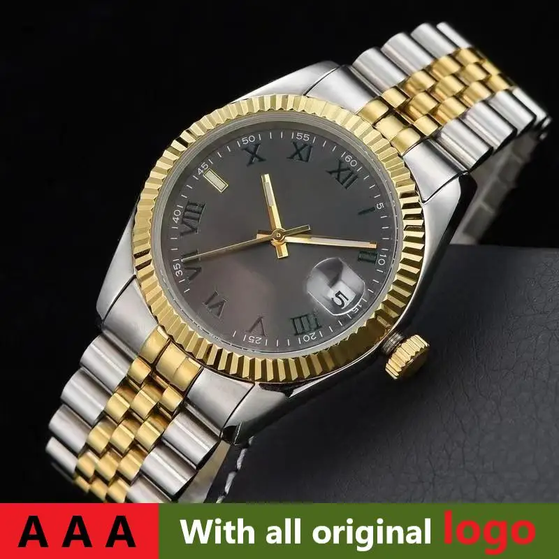 

Mens Watches 36/41mm Automatic Movement Stainless Steel Watch Women 2813 Mechanical Wristwatches Luminous Montre De Luxe Goog