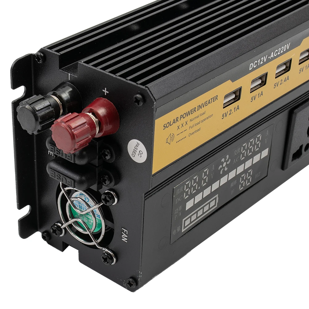 Sine Wave Car Inverter Solar Inverter Vehicle 12V-220V High Power Parts Power Inverter With Transformer Function
Sine Wave Car Inverter Solar Inverter Vehicle 12V-220V High Power Parts Power Inverter With Transformer Function