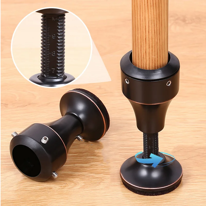 Zinc Alloy Adjustable Height Furniture Legs Chair Legs Foot Screw Black Cabinet Table Foot Bed Bed Riser Furniture Foot Lifter
Zinc Alloy Adjustable Height Furniture Legs Chair Legs Foot Screw Black Cabinet Table Foot Bed Bed Riser Furniture Foot Lifter