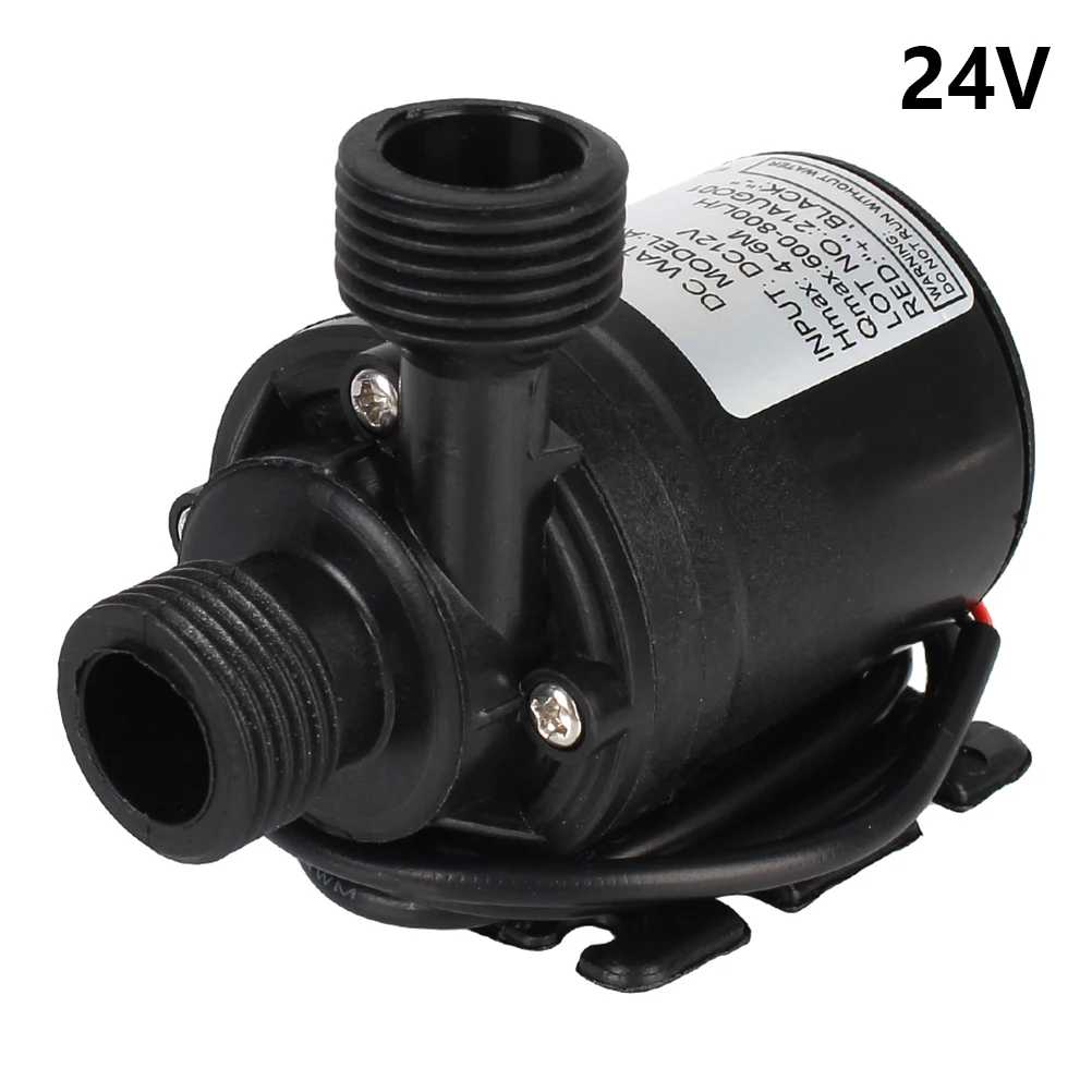 DC 12V 24V Home 800L/H Portable Brushless Motor Submersible Water Pump 5M for Cooling System Fountains Heater Mini Water Pump
DC 12V 24V Home 800L/H Portable Brushless Motor Submersible Water Pump 5M for Cooling System Fountains Heater Mini Water Pump