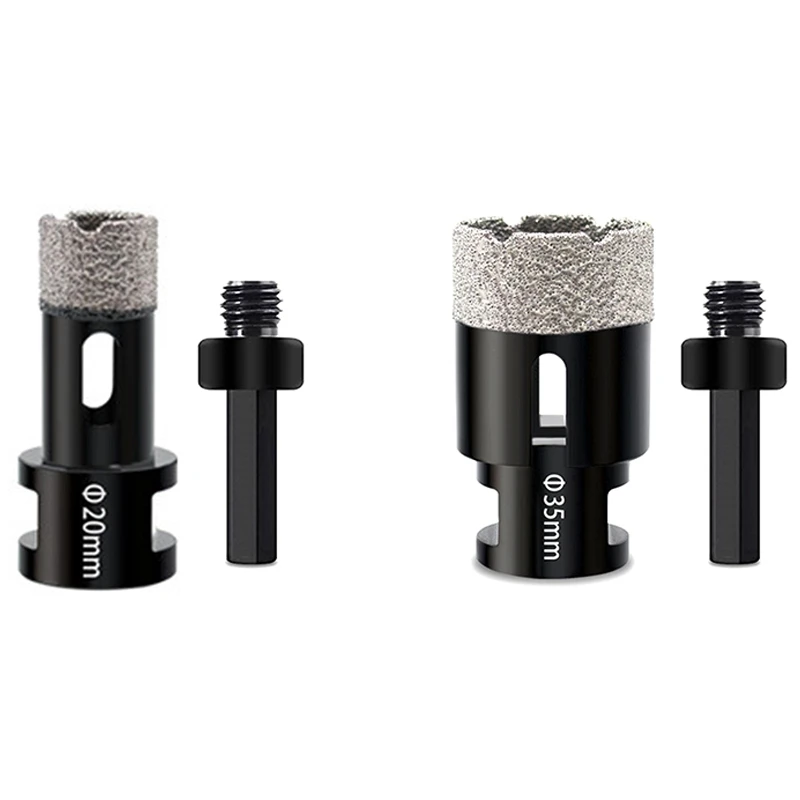 Dry Diamond Core Drill Bits Tile Hole Saws For Porcelain Ceramic Tile Granite Marble Stone Brick Vacuum Brazed
Dry Diamond Core Drill Bits Tile Hole Saws For Porcelain Ceramic Tile Granite Marble Stone Brick Vacuum Brazed
