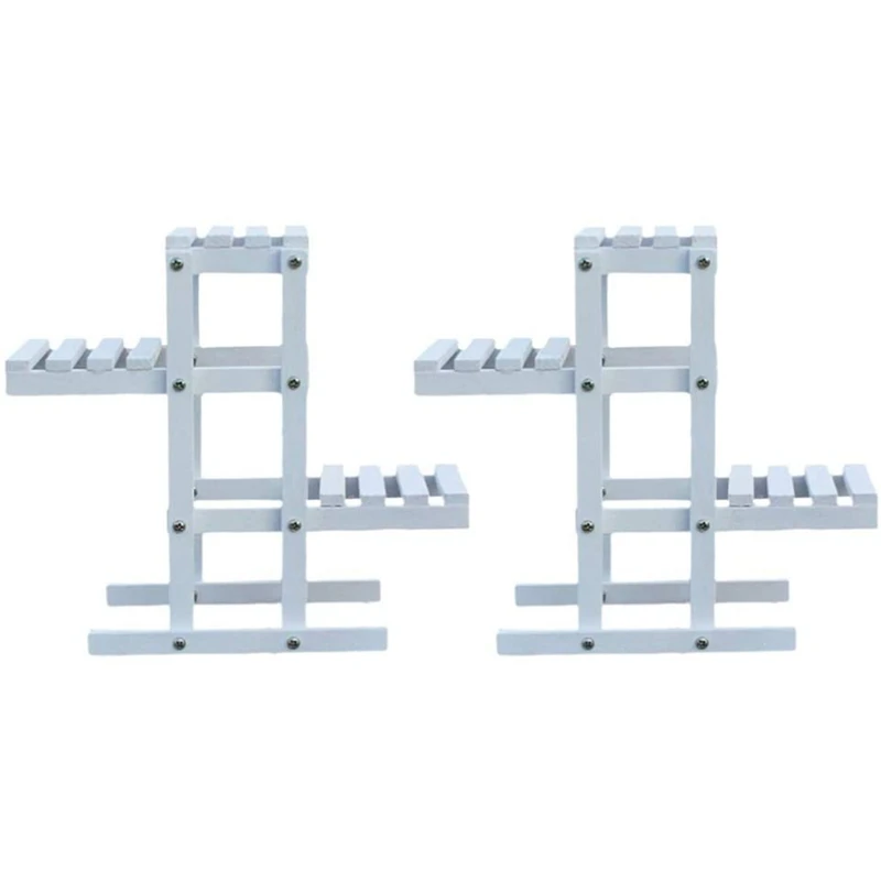 2 Pieces Of White Wooden Flower Stand, Decorative Shelf, Three-Layer Flower Stand, Garden Balcony Plant Display Stand
2 Pieces Of White Wooden Flower Stand, Decorative Shelf, Three-Layer Flower Stand, Garden Balcony Plant Display Stand