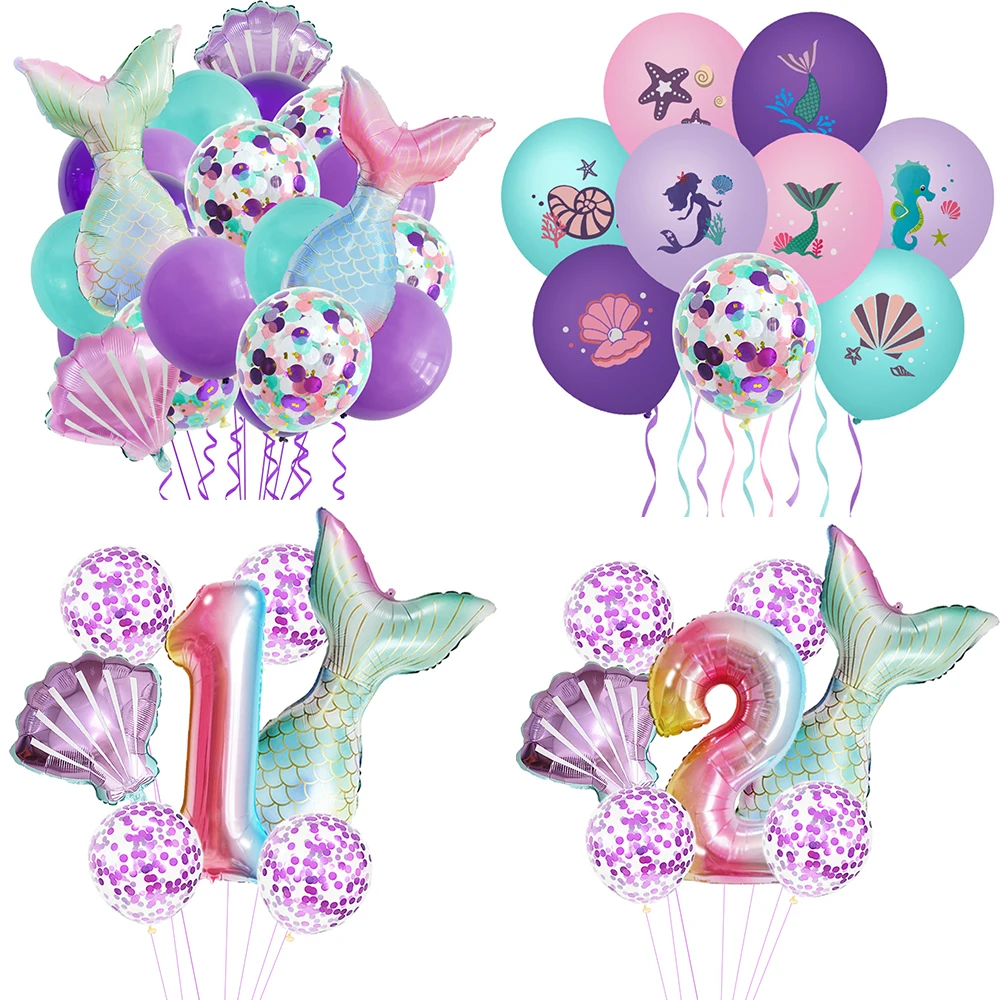 1Set Mermaid Balloons Mermaid Number Balloons for 1St Kids Mermaid Birthday Party Decorations Baby Shower Mermaid Tail Balloons
1Set Mermaid Balloons Mermaid Number Balloons for 1St Kids Mermaid Birthday Party Decorations Baby Shower Mermaid Tail Balloons