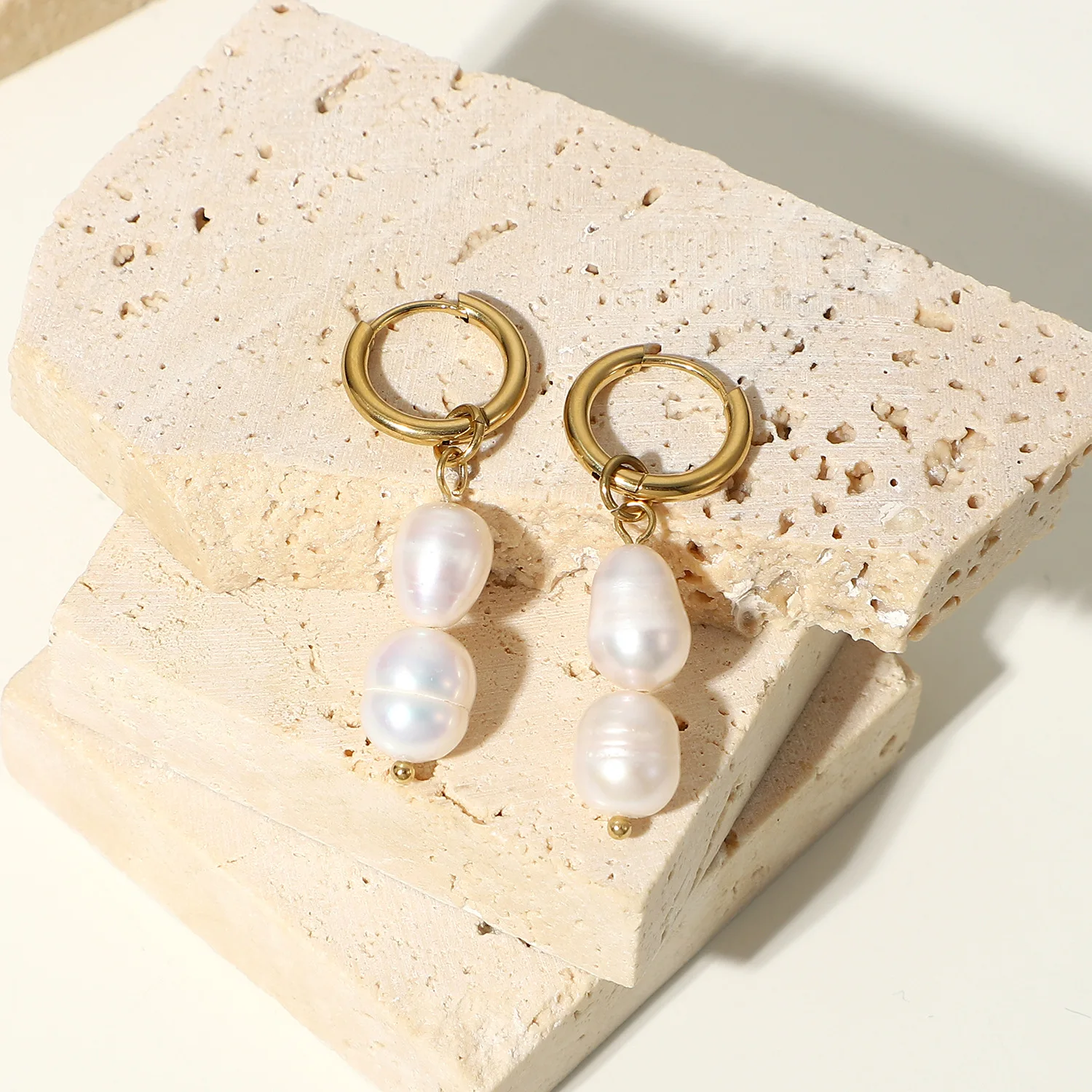 5Pairs, Korean Trendy Pendant Earrings Copper Gold Jewelry Natural Freshwater Pearl for Women Mother's Day gift
5Pairs, Korean Trendy Pendant Earrings Copper Gold Jewelry Natural Freshwater Pearl for Women Mother's Day gift