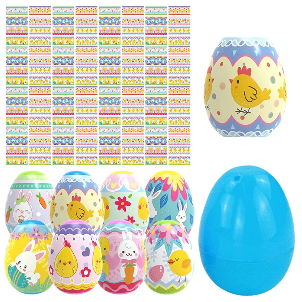 Eggs Cartoon Rabbit Chicks Easter Egg Sticker DIY Wrap Sleeve Easter Egg Decoration Easter Egg Heat Shrink Film
Eggs Cartoon Rabbit Chicks Easter Egg Sticker DIY Wrap Sleeve Easter Egg Decoration Easter Egg Heat Shrink Film