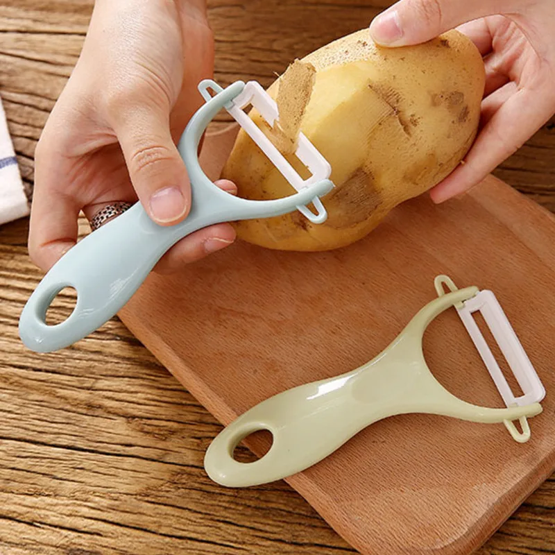 Kitchen Multi-function Plain Ceramic Peeler Kitchen Planer Potato Peeler Apple Peeler Fruit Knife Kitchen Items Home Gadgets
Kitchen Multi-function Plain Ceramic Peeler Kitchen Planer Potato Peeler Apple Peeler Fruit Knife Kitchen Items Home Gadgets