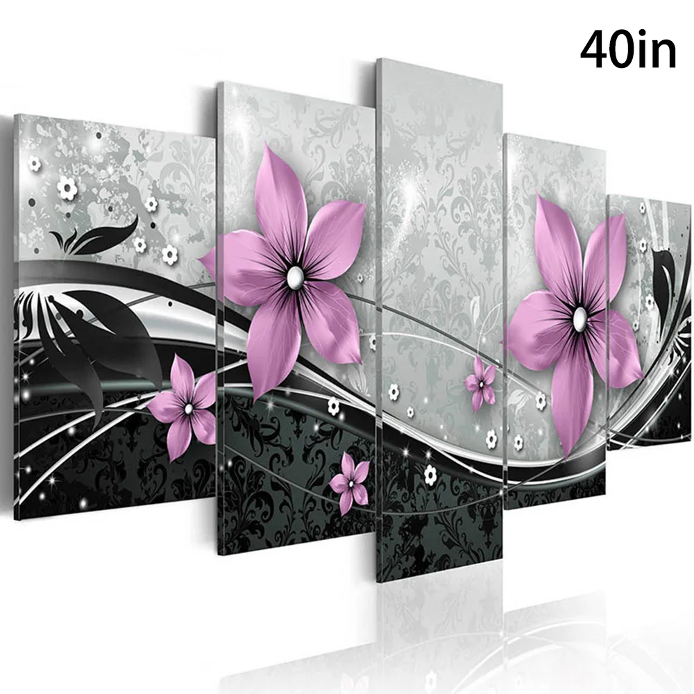 5Pcs In 1 Set Modern Flower Canvas Painting Wall Art Poster Nordic Print Modern Picture Home Decor Picture Decor
5Pcs In 1 Set Modern Flower Canvas Painting Wall Art Poster Nordic Print Modern Picture Home Decor Picture Decor