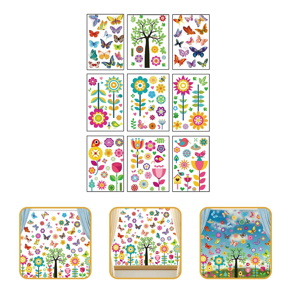 Window Stickers Flower Sticker Decals Clingsspringsummer Double Sided Floral Sticky Anti Collision Adhesive Decal Home Jelly
Window Stickers Flower Sticker Decals Clingsspringsummer Double Sided Floral Sticky Anti Collision Adhesive Decal Home Jelly