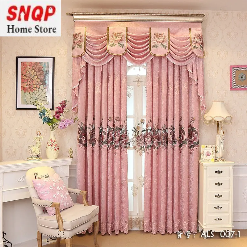 Tulle Luxury Pink Palace Style Luxury High Princess Dream Castle Embroidery Insulation Curtains for Living Room Dining Bedroom
Tulle Luxury Pink Palace Style Luxury High Princess Dream Castle Embroidery Insulation Curtains for Living Room Dining Bedroom