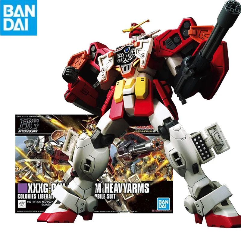 

Bandai Gunpla Hgac 236 Hg 1/144 Xxxg-01H Gundam Heavyarms Сборная модель подвижных суставов коллекционные игрушки-роботы модели детский подарок