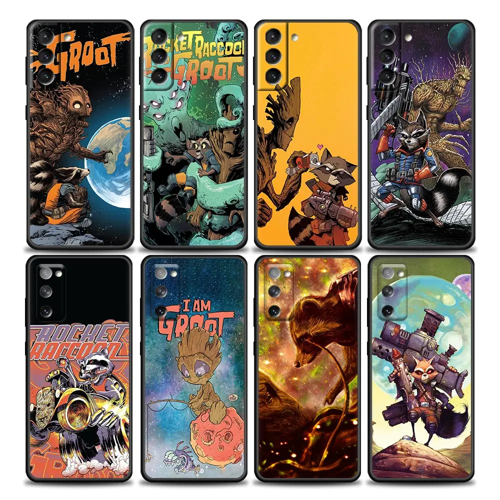 Rocket Raccoon And Groot Comic S22Ultra Case For Samsung Galaxy S21 S20 FE S22 Ultra S10 S9 S8 Plus 5G Phone Cover Marvel Fundas
Rocket Raccoon And Groot Comic S22Ultra Case For Samsung Galaxy S21 S20 FE S22 Ultra S10 S9 S8 Plus 5G Phone Cover Marvel Fundas