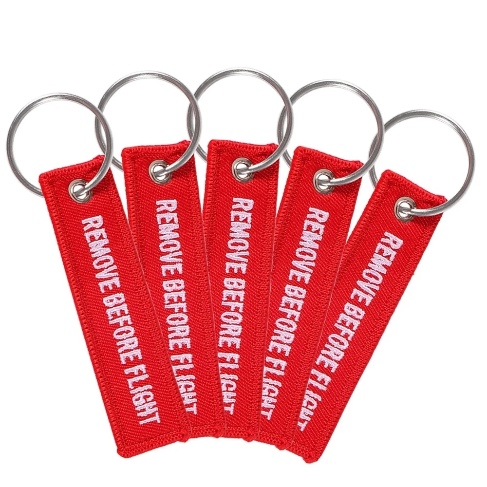 Брелки с надписью «Remove Before Flight», тканые украшения для ключей с защитой от перенапряжения, цвет красный, 60 шт.
Брелки с надписью «Remove Before Flight», тканые украшения для ключей с защитой от перенапряжения, цвет красный, 60 шт.