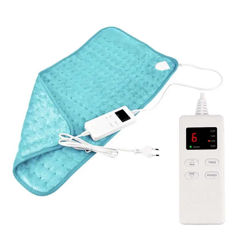 

Microplush Electric Heating Pad Abdomen Waist Back Relief Winter Warmer Heat Controller For Shoulder Neck Spine