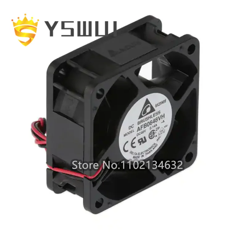AFB0648VH-A Original 60X60X25MM 48V DC FAN 
AFB0648VH-A Original 60X60X25MM 48V DC FAN