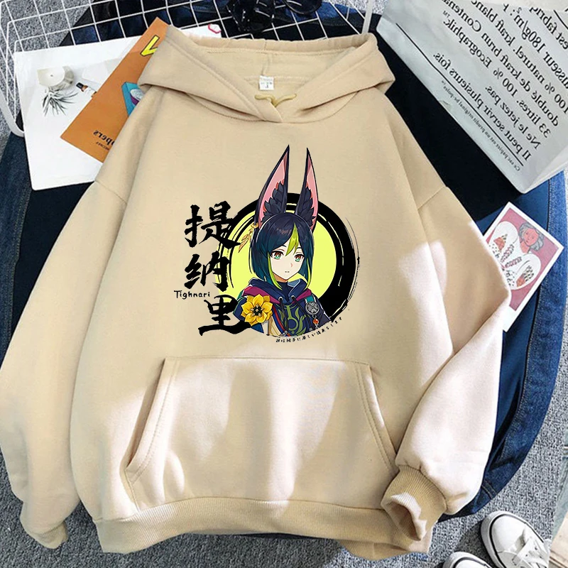 Genshin Impact Tighnari Hoodie Style Sweatshirt Male/Female Harajuku Unisex Streetwear Pullovers y2k Long Sleeve gothic Clothes
Genshin Impact Tighnari Hoodie Style Sweatshirt Male/Female Harajuku Unisex Streetwear Pullovers y2k Long Sleeve gothic Clothes
