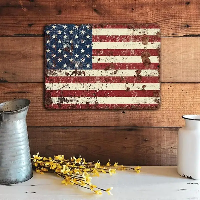 Metal American Flag Wall Art Room Home Bar Wall Decoration Club Decorative Iron Painting Art For 4th Of July Independence Day
Metal American Flag Wall Art Room Home Bar Wall Decoration Club Decorative Iron Painting Art For 4th Of July Independence Day